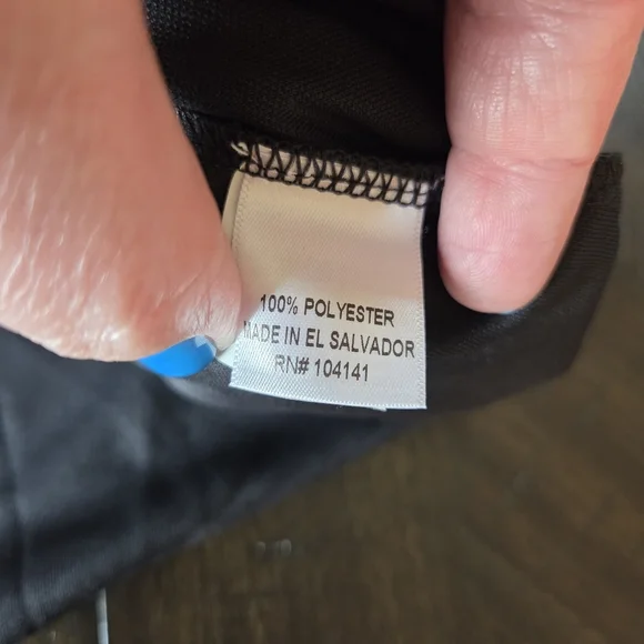 Lady Hagen Women's Medium Black Sleeveless Pique Polo Shirt New Golf Breathable - Picture 7 of 9